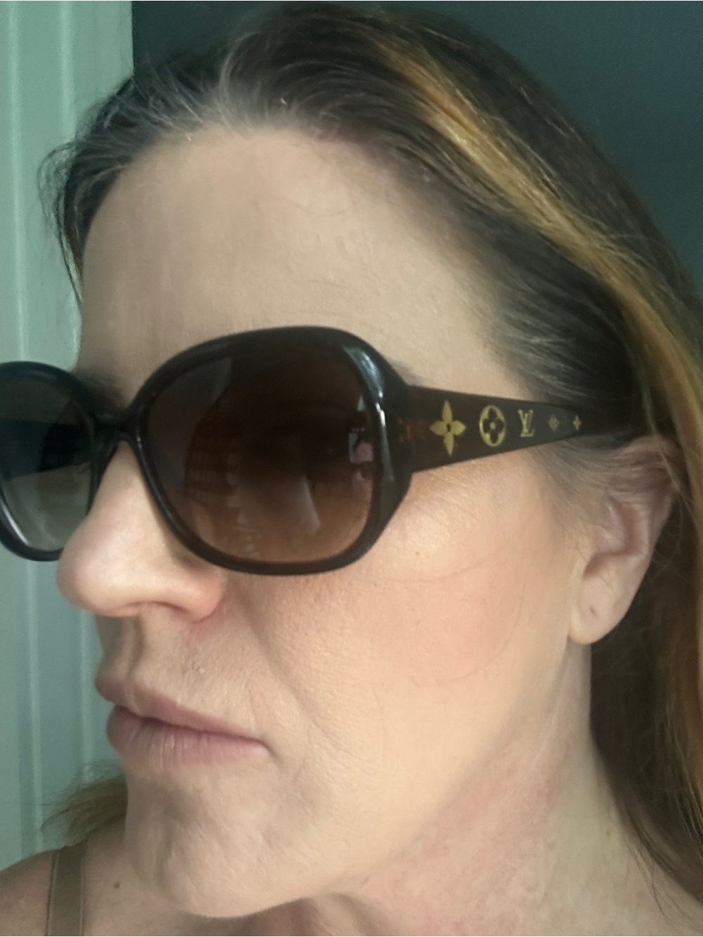 Louis Vuitton Black Oversized Gradient Sunglasses - Picture 4 of 8